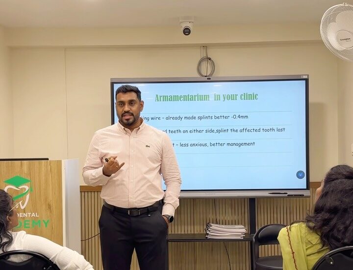 Mentor session on clinic armamentarium